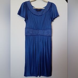 BCBG MaxAzria Trapunto Stitch Jersey Dress